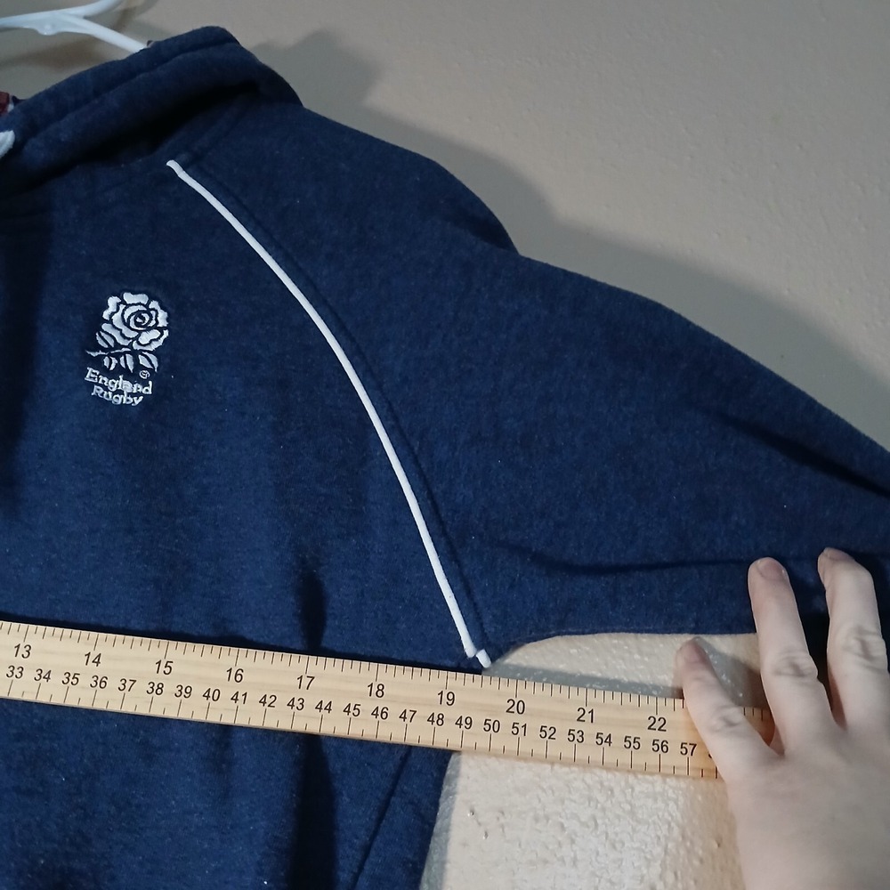 Canterbury Rugby Hoodie Womens 10 Medium 2015 World Cup England Fleece Preppy - Picture 6 of 14